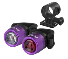 AKCE! Světla set dobíjecí KLS IO USB set, purple