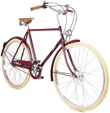 Městské kolo Pashley Briton Ox Blood 5sp