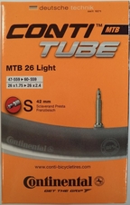 Duše Continental MTB 26 26x1,75/2,5 - 47/60-559 FV42 light