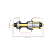 Náboj dynamo 6V,3.0W 36d stříbrný rychloupínací mechanismus