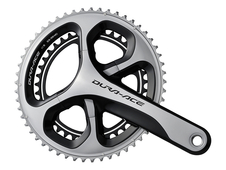 Kliky 2 Shimano Dura-Ace FC-9000 2x11 53/39z 172,5mm černo-stříbrné