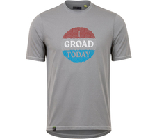 Triko pánské PEARL iZUMi MIDLAND TEE šedé