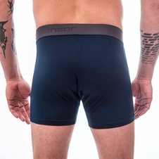 Boxerky SENSOR MERINO ACTIVE deep blue