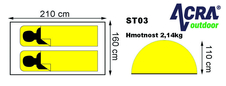 Stan Brother jednoplášťový pro 2 až 3 osoby