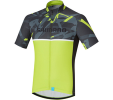 Dres krátký pánský Shimano TEAM žlutý