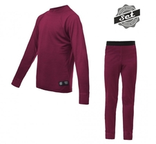 Komplet juniorský SENSOR MERINO ACTIVE SET lilla