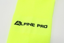 Ponožky unisex ALPINE PRO COLO antibakteriální žluté