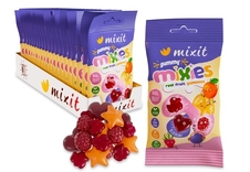 Bonbony Mixit ovocné Mixies přírodní želé 20x35g