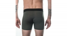 Boxerky SENSOR MERINO AIR olivové NEW