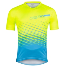 Dres Force MTB ANGLE, fluo-modrý