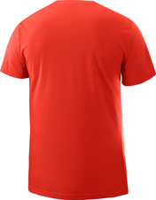 Triko Salomon Blend logo SS M fiery red