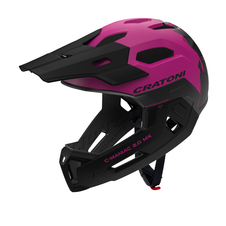 Dětská helma CRATONI C-Maniac 2.0 MX JR. Pink/Black Matt