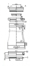 Hlavové složení XLC HS-A05 A-Head 1 1/8