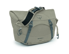 Batoh+pláštěnka OSPREY METRON 18 Messenger Bag Tan Concrete