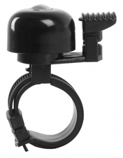 Zvonek Mini Bell černý universal pro řidítka 22,2-31,8mm