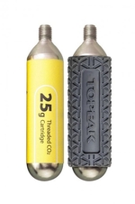 Bombička hustilky TOPEAK CO2 25G - 2ks s rukávkem