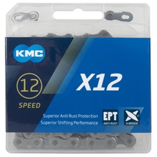 Řetěz KMC X12EPT stříbrný 126čl. BOX