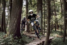 Rukavice Force KID MTB AUTONOMY, černé