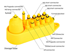 EZ-plastic adapter set 