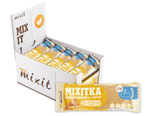 Tyčinka Mixit bez lepku slaný karemel 43g