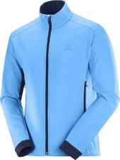 Bunda Salomon Agile softshell M blithe/night sky 20/21