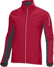 Bunda Salomon Momentum II Softshell M červená