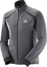 Bunda Salomon RS Warm softshell M iron/black 17/18