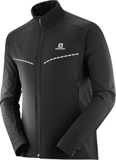 Bunda Salomon Agile softshell M black 19/20