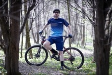 Dres Force MTB ANGLE, modrý