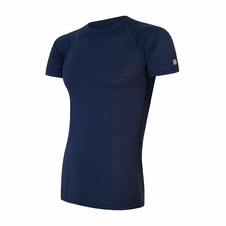 Triko krátké pánské SENSOR MERINO ACTIVE deep blue