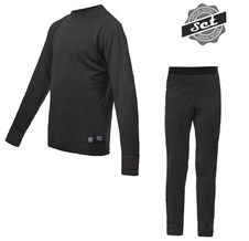 Komplet juniorský SENSOR MERINO ACTIVE SET černý