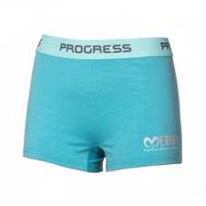 Kalhotky dámské Progress SKNZ merino boxerky mint melír