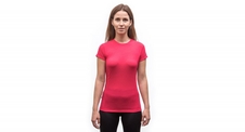 Triko krátké dámské SENSOR MERINO AIR magenta NEW