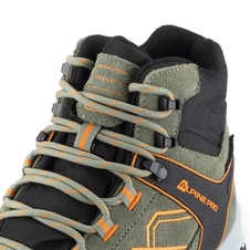 Boty unisex ALPINE PRO WUTEVE s membránou PTX zelené