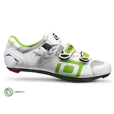 Cyklistické tretry Crono Road Clone white green