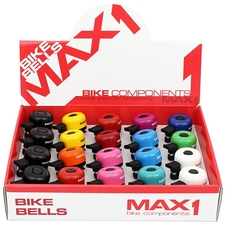 Zvonek MAX1 mini set 20ks mix barev