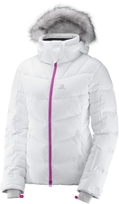 Bunda Salomon Icetown W white/heather 17/18