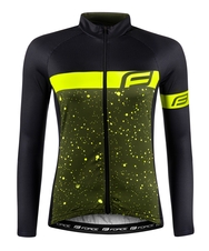 Dres Force SPRAY LADY dl. rukáv, army-fluo