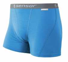 Boxerky SENSOR MERINO ACTIVE modré