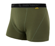 Boxerky SENSOR MERINO DOUBLE FACE safari